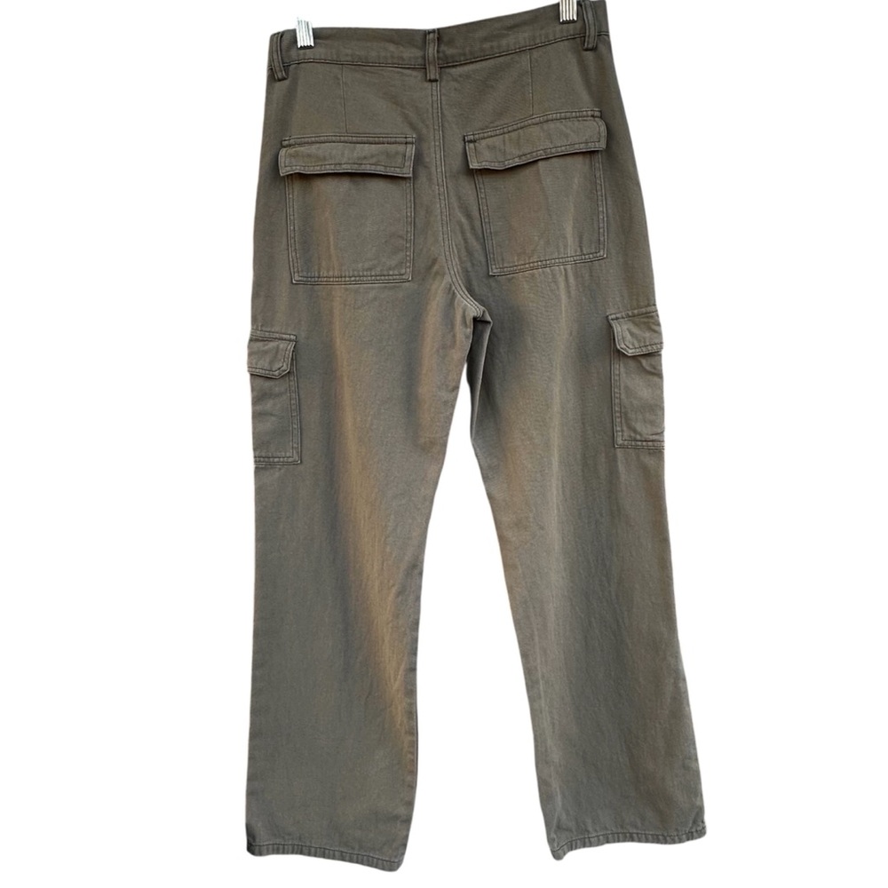Revolve superdown Adina Cargo Pants Olive Green Small 100% Cotton - Picture 2 of 11